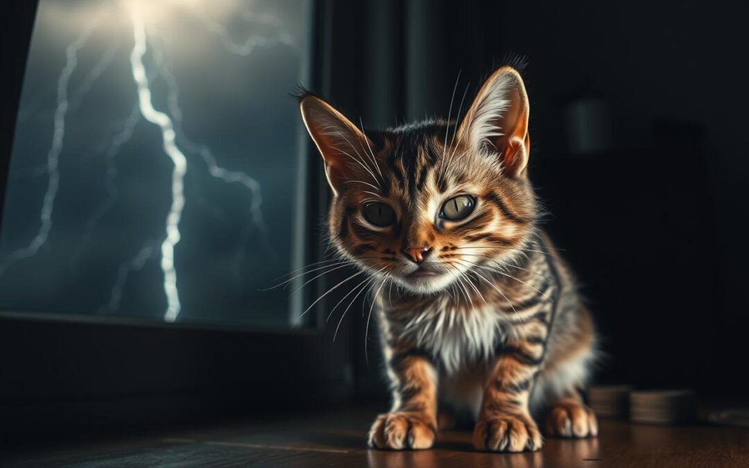Proč je tvoje kočka neklidná při bouřlivém počasí?