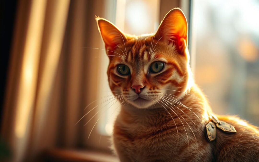 Podzimní tipy na focení kočky – využití přirozeného světla