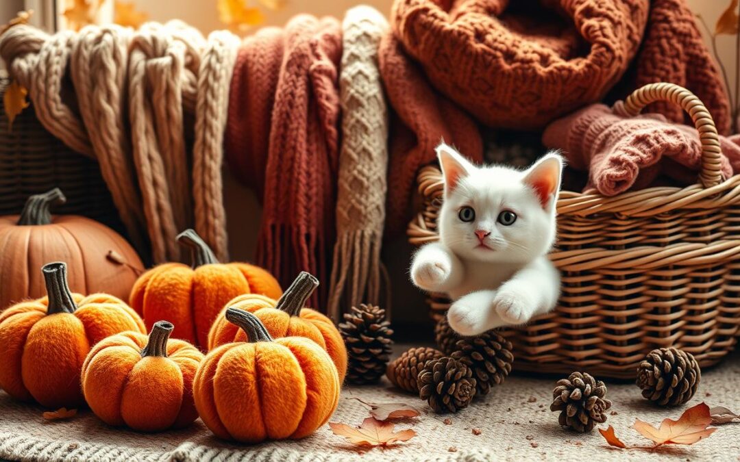 Nejlepší podzimní aplikace a pomůcky pro kočky