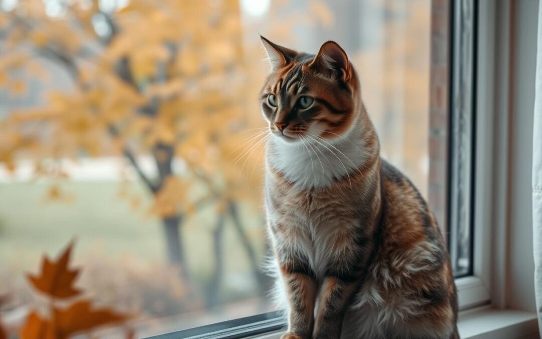 Co znamená, když si tvoje kočka hraje méně na podzim?