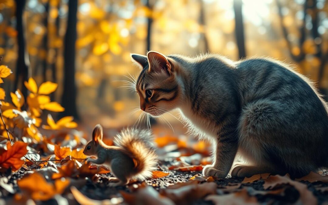 Lovecký instinkt tvé kočky na podzim – proč se zesiluje?