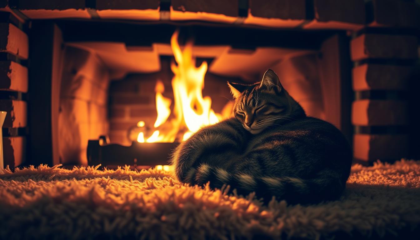 krb a kočka na podzim