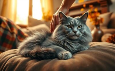 Podzimní masáž kočky doma – relaxační tipy