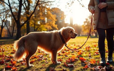 Podzimní výzvy městského chovu psa