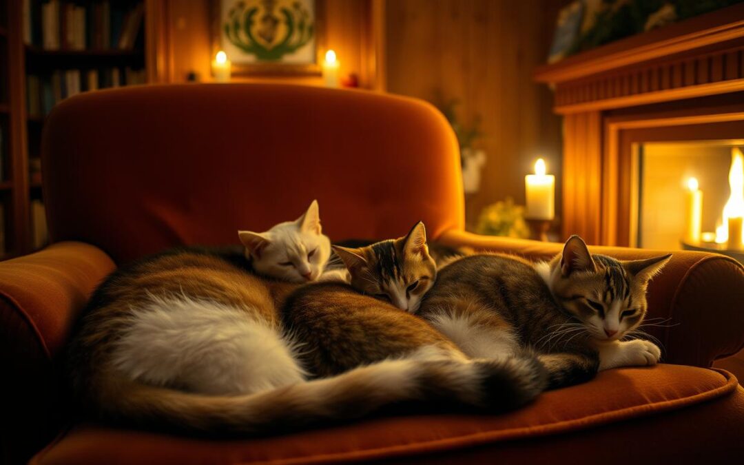 Kočky a světlo svíček – jak je chránit