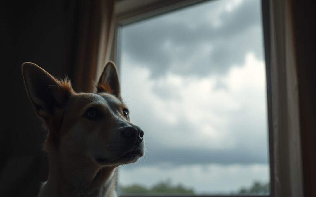 Chování psů před bouřkou – častější na podzim?