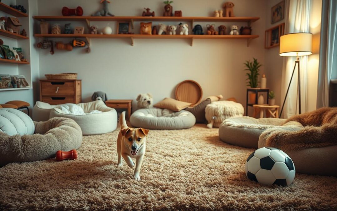 Nápady na vnitřní hry pro psy na podzim