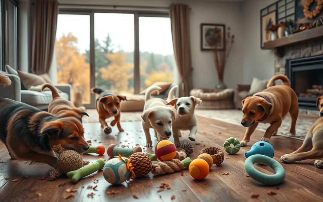 Hračky pro psy, které je unaví i v interiéru na podzim