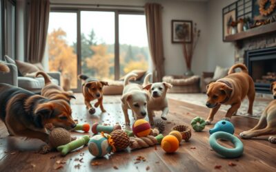 Hračky pro psy, které je unaví i v interiéru na podzim