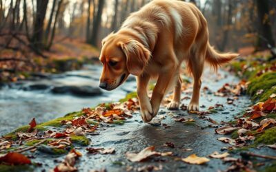 Péče o tlapky na podzim – přizpůsobená chladnému a vlhkému počasí