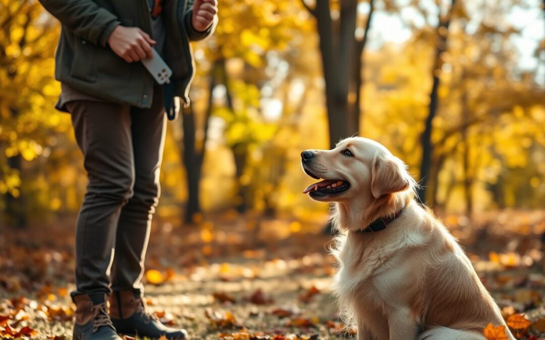 Rozvoj psí pozornosti na podzim – hravé metody