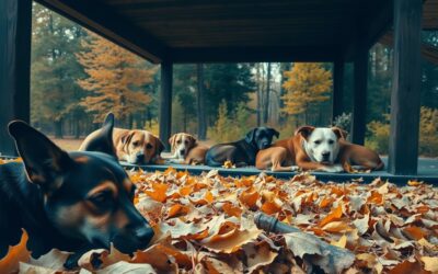 Podzimní tendence psů se schovávat – normální nebo problém?