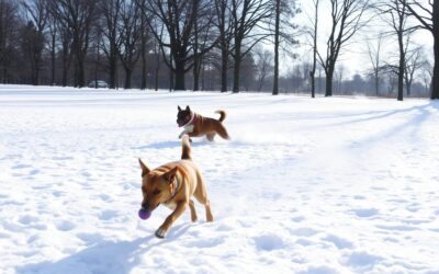 Pohybová potřeba psů v chladnějším počasí – jak se mění?