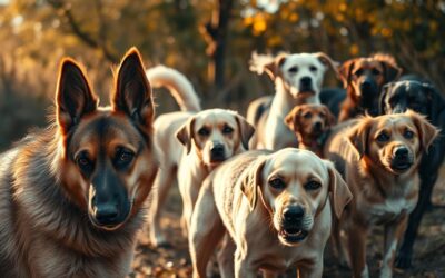 Podzimní vítr a psi – proč jsou nervózní nebo vystrašení?