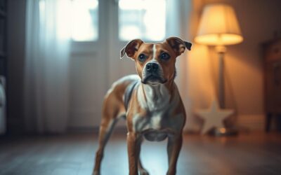 Strach psa ze tmy – jak mu pomoci