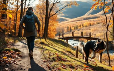 Podzimní turistický balíček pro psa