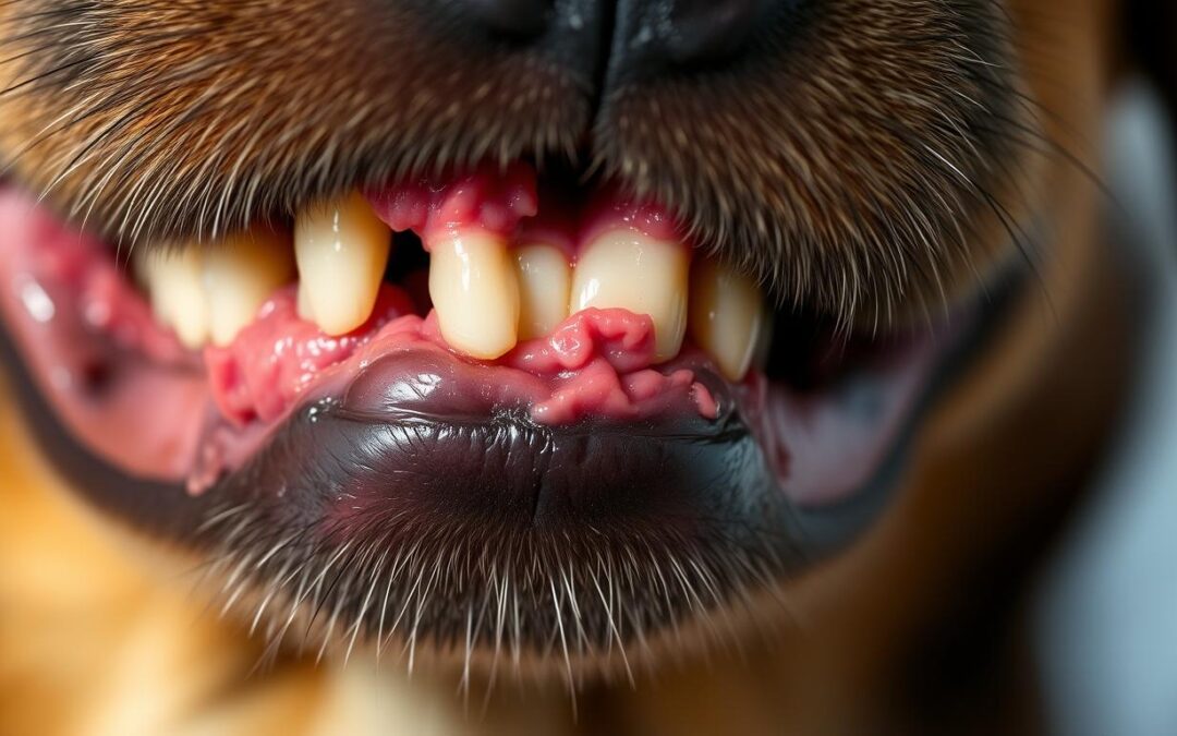 Problémy s dásněmi u psů v chladném a vlhkém počasí