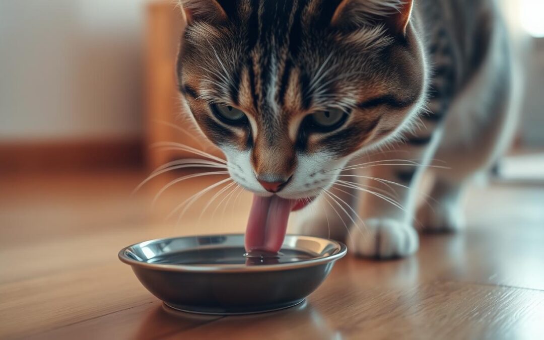 Proč tvoje kočka více pije během topné sezóny?