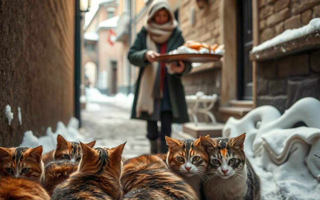 Jak pomoci toulavým kočkám v chladných měsících?