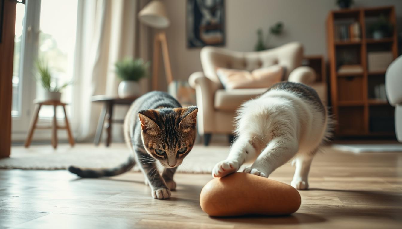 první měsíc po adopci kočky