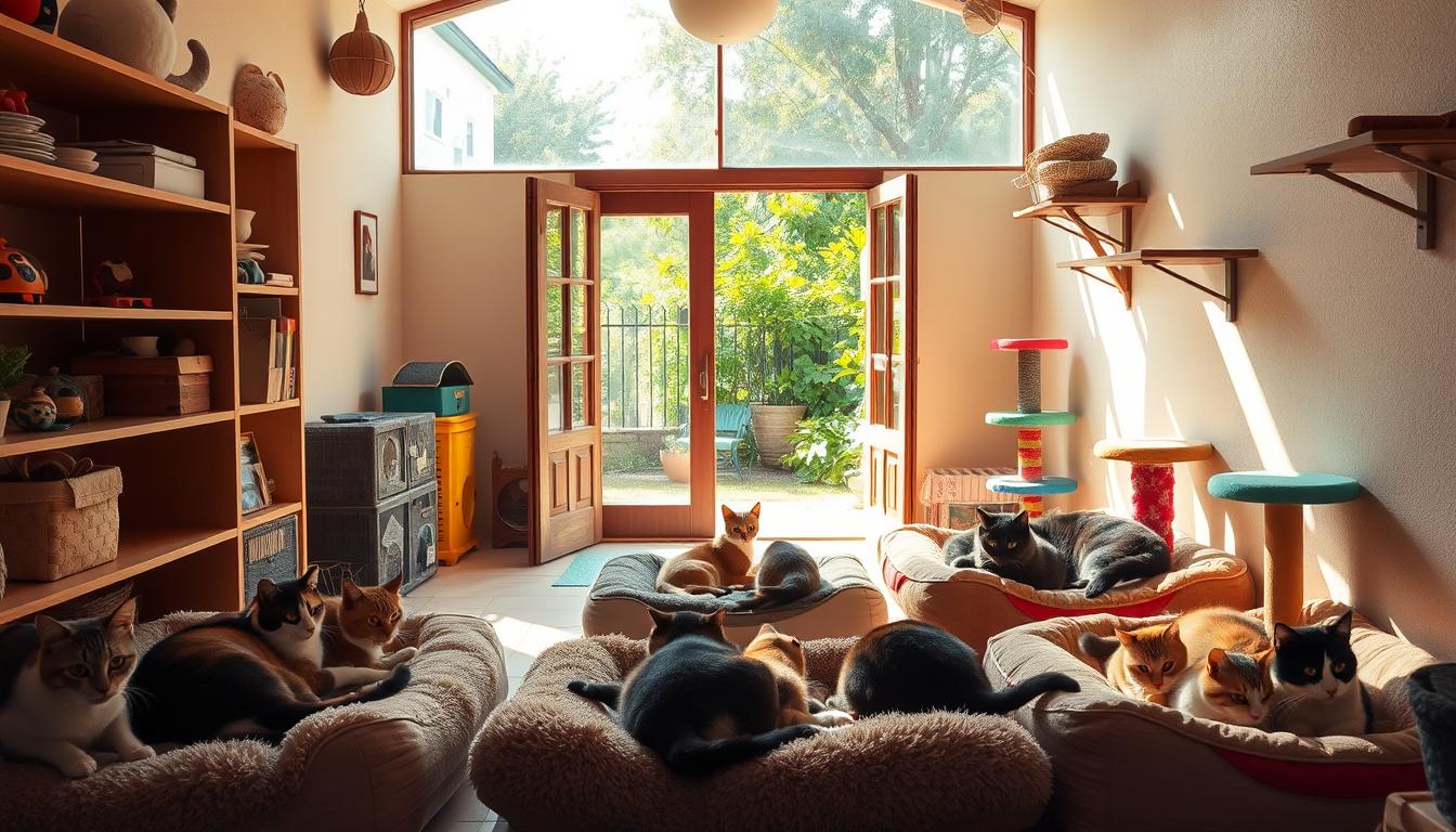 systém záchrany koček