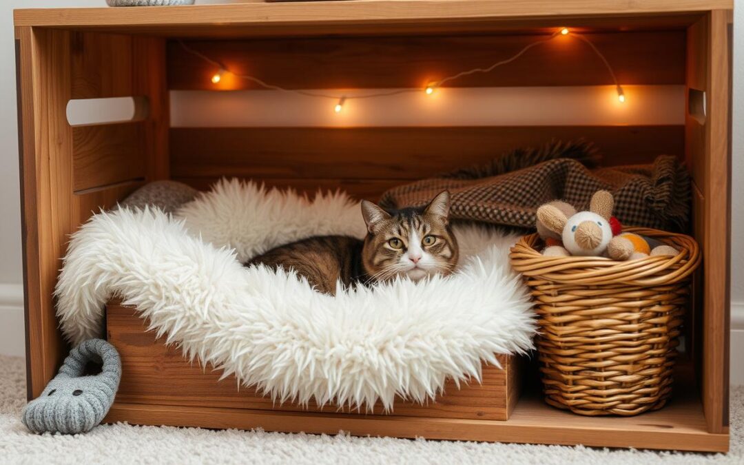 Jak vytvořit teplý koutek pro kočku na chladnější dny?
