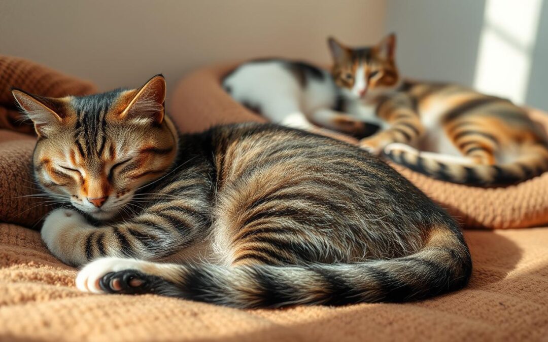 Podzimní spánkové polohy – co prozrazují o tvé kočce