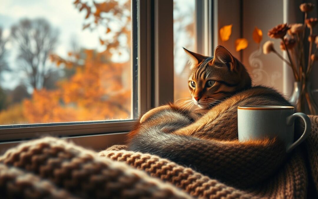 Vliv podzimní atmosféry na vztah kočky a majitele