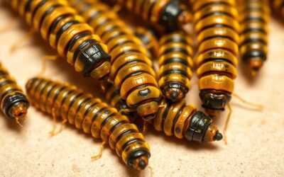 Larva černé vojenské mouchy – co je třeba vědět o zdroji a chovu? Povinné čtení pro majitele psů!