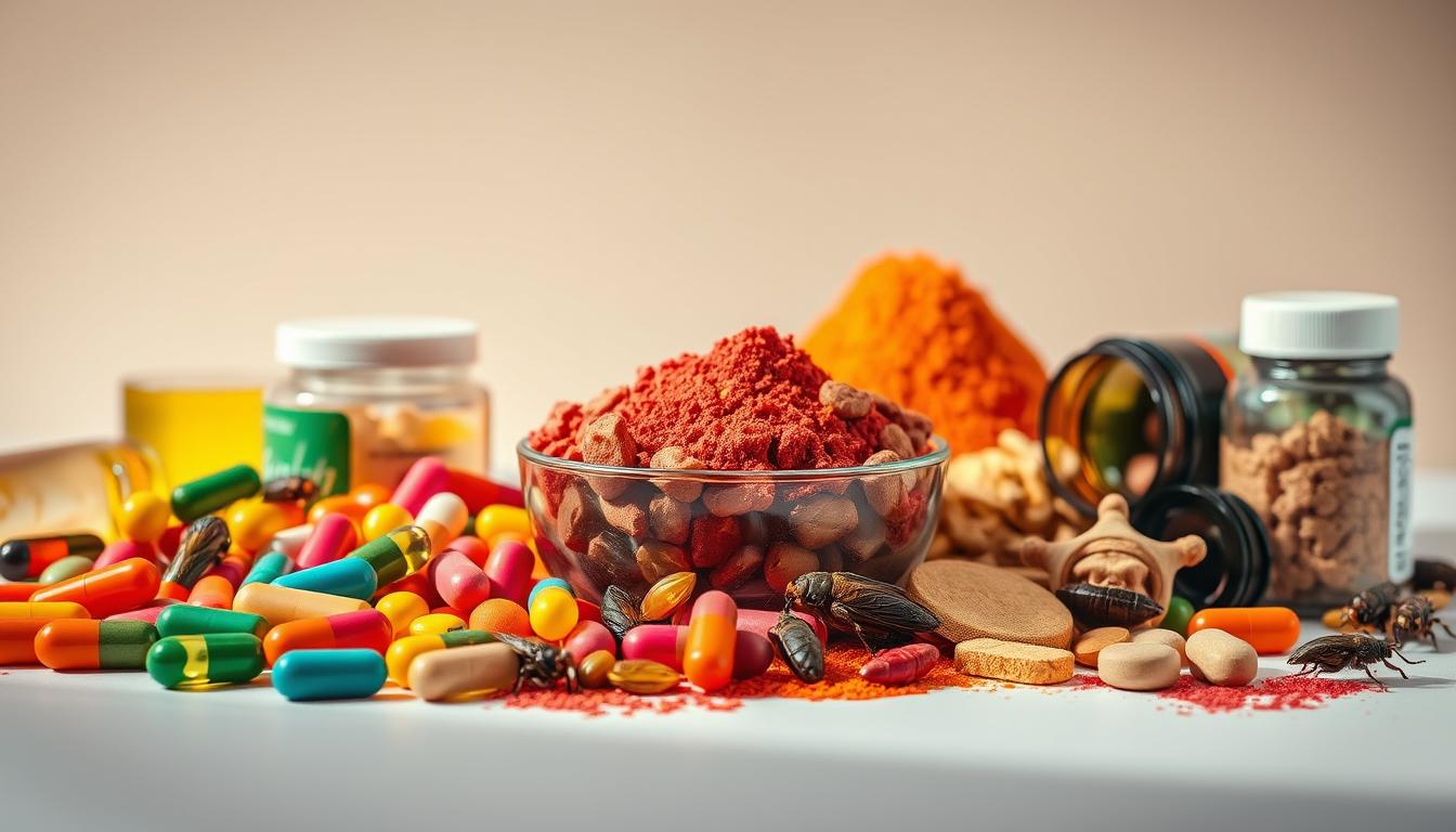 jaké vitamíny se hodí ke krmivu s hmyzí bílkovinou