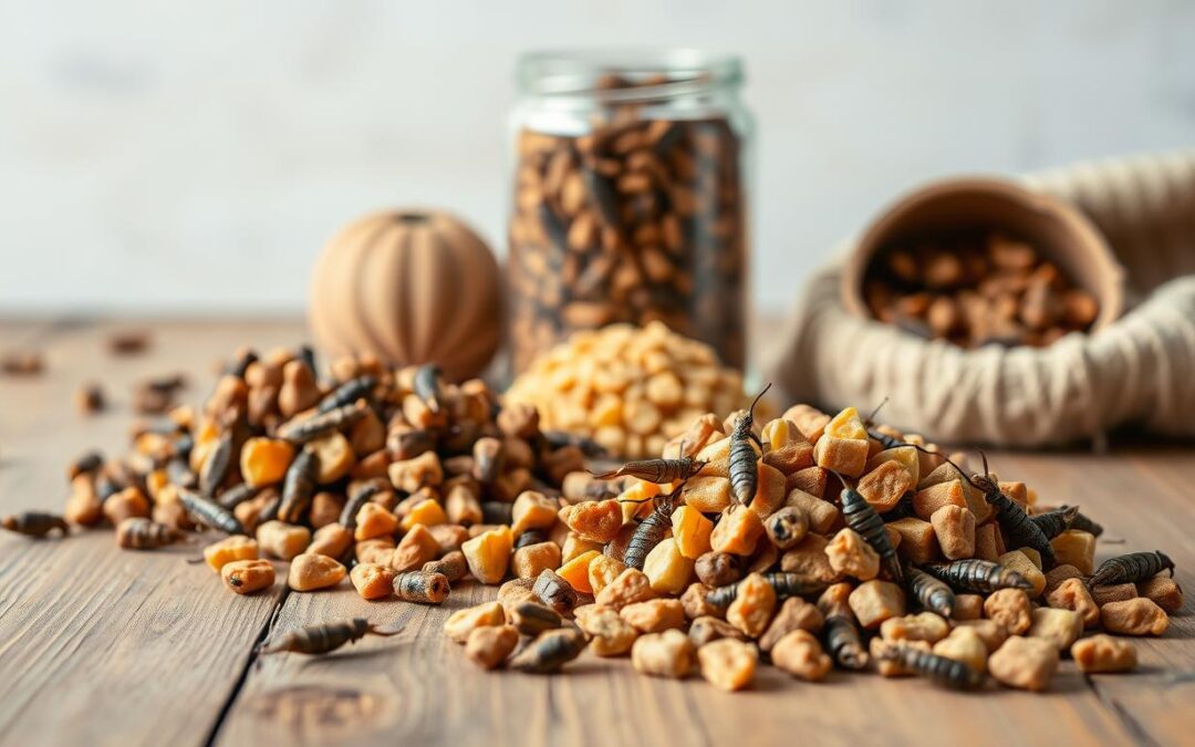 Co obsahuje kvalitní krmivo s hmyzí bílkovinou?