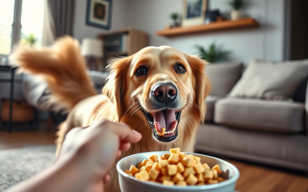 Jedl jen, když jsme se dívali – teď jí radostně