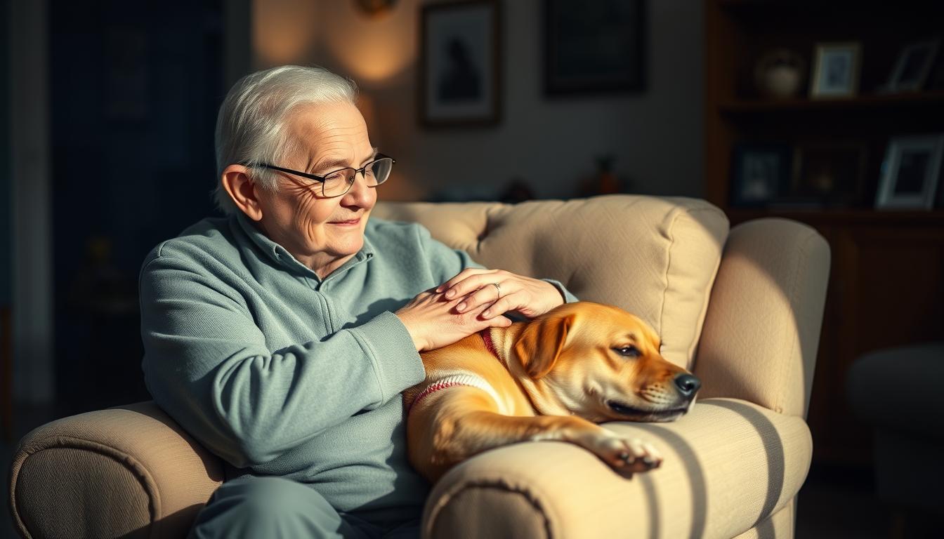 pes a psychický stav seniorů