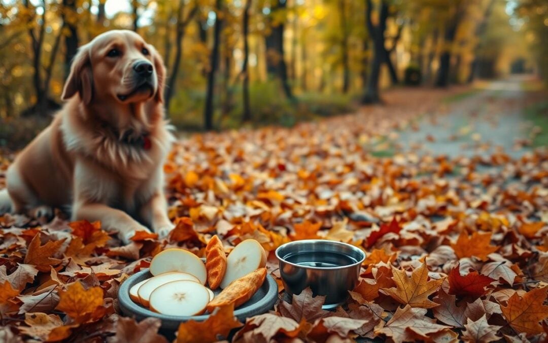 Po procházce je důležité doplnění – co dát psovi na podzim?