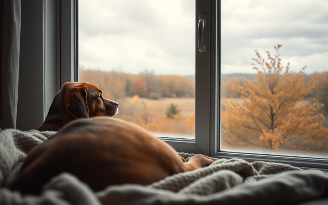 Proč se pes stává na podzim více uzavřeným?