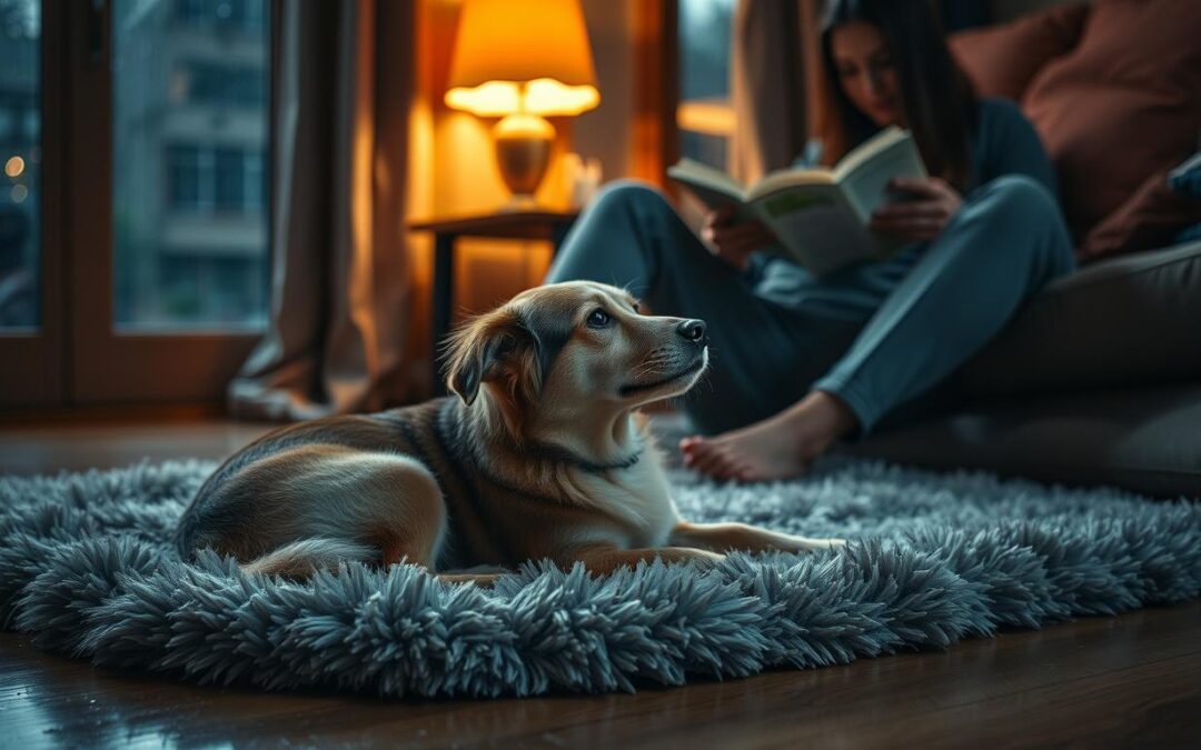 Unav psa psychicky během zamračených, deštivých dnů