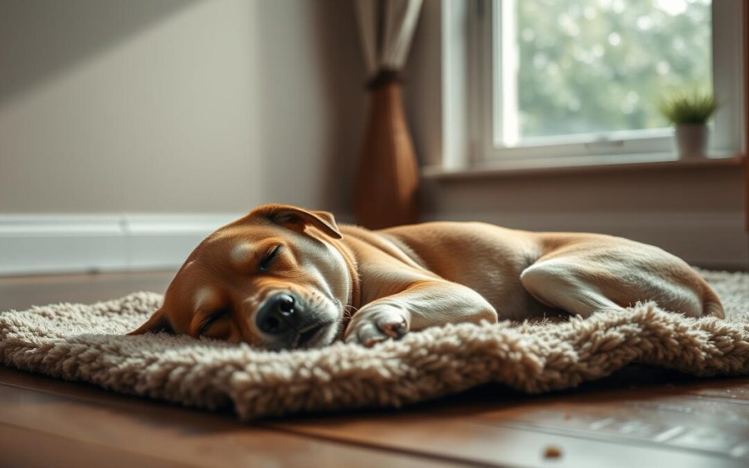 Relaxace během deště – jak uklidnit psa?