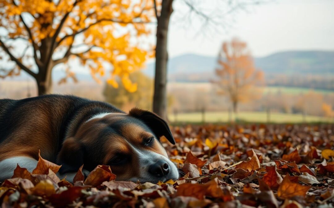 Je tvůj pes unavený? Takto zjistíš příčinu na podzim