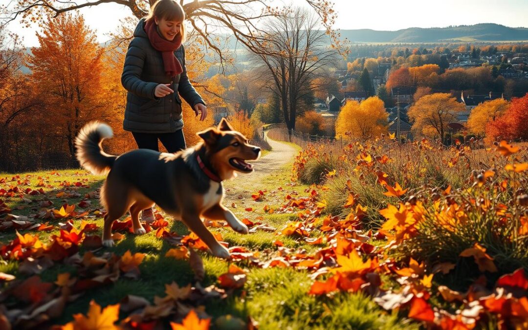 Hra a budování vztahu – společné podzimní programy se psem