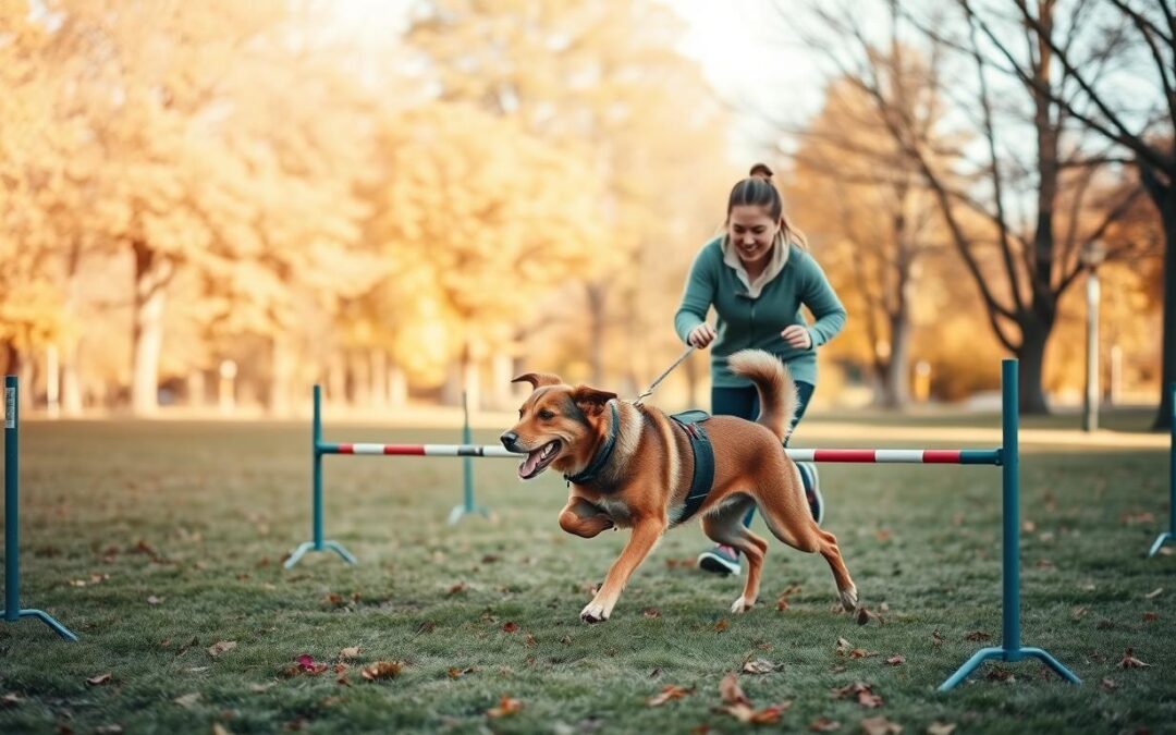 Krátké dny, aktivní psi – tipy na trénink na podzim