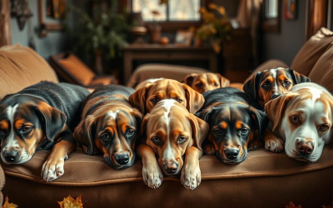 Co může naznačovat, že se tvůj pes na podzim nudí?