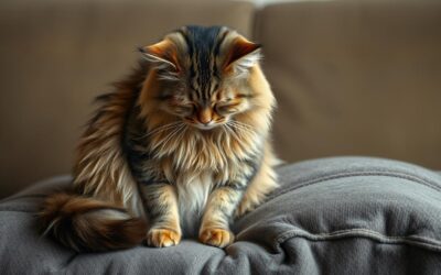 Průjem u kočky – Všechno, co o tom potřebujete vědět!