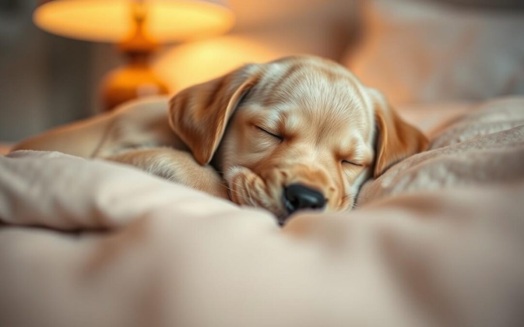 Kolik spánku štěně potřebuje?
