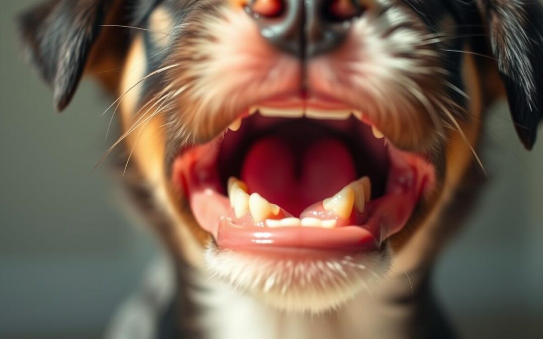 Výměna zubů u štěněte – příznaky a pomoc
