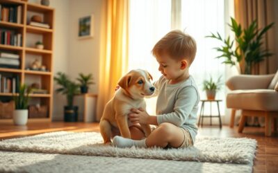 Štěně a děti – jak zajistit bezpečnost?