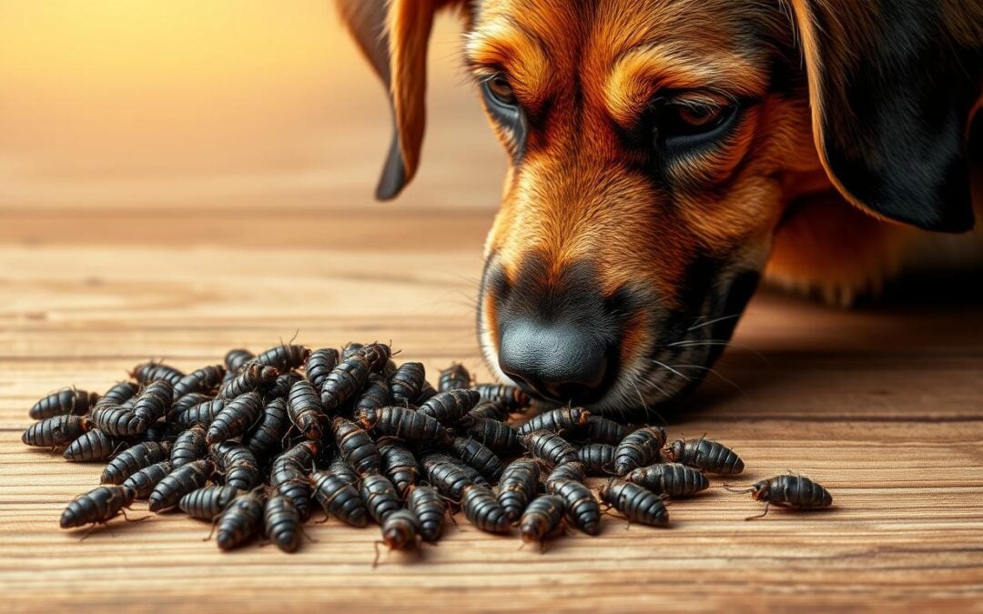 Stravitelnost larvy černé vojenské mouchy u psů – co říkají testy?
