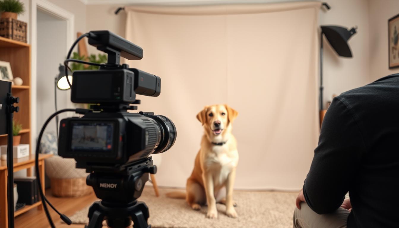 tvorba videoobsahu se psy