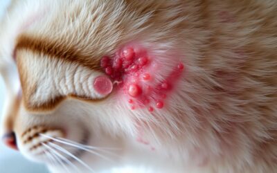 Kočičí blog 19 Zánět kůže u kočky – Všechno, co o tom potřebuješ vědět!