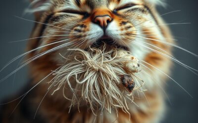 Kočičí blog 19 Zvracení z bezoárů u kočky – Všechno, co o tom potřebuješ vědět!