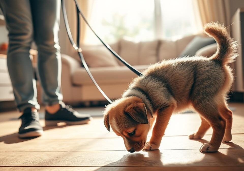 Učení čistotě štěněte – úskalí a řešení